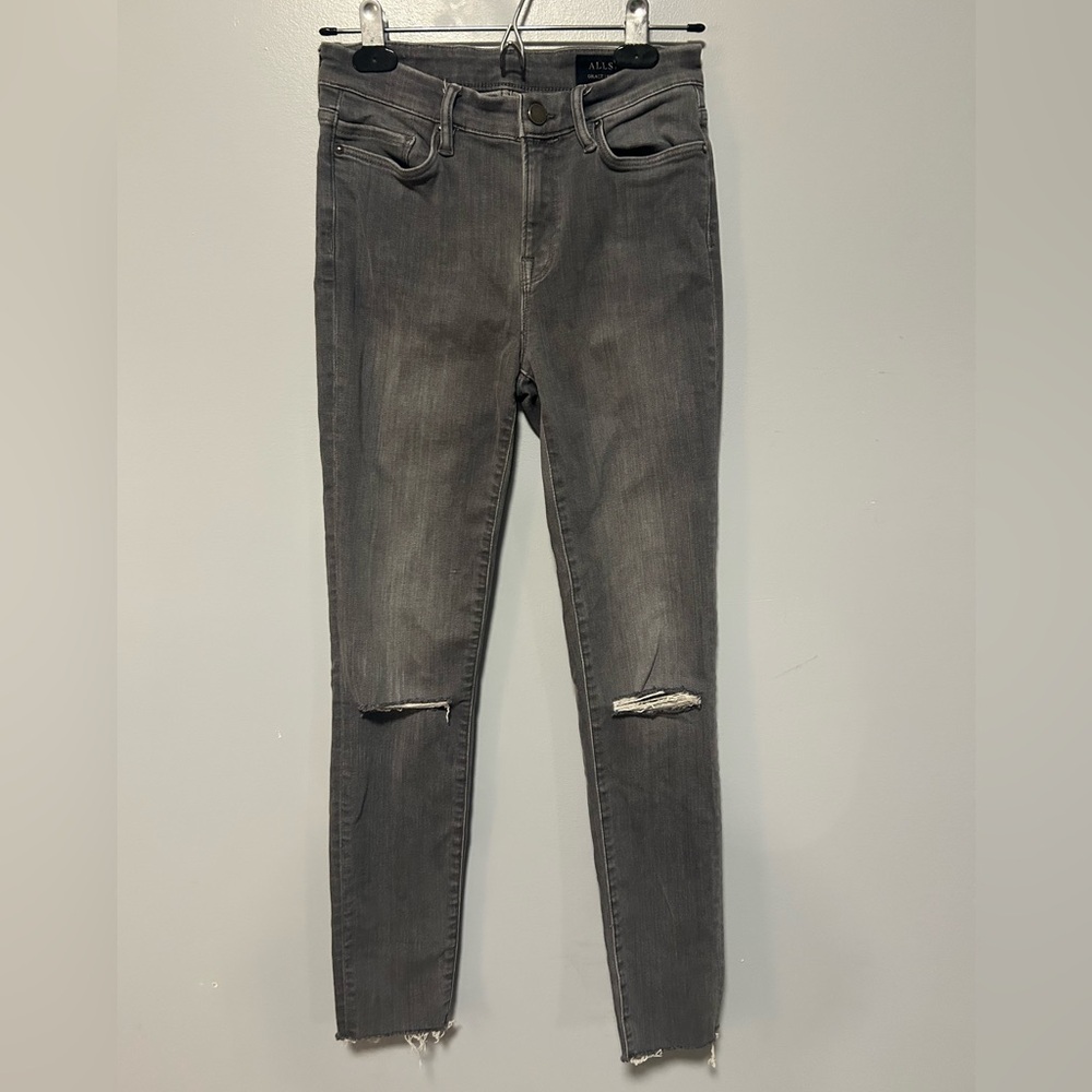All saints grace ripped skinny jeans 27